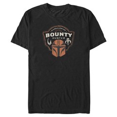 Men’s Star Wars: The Mandalorian and Grogu Bounty Hunter Logo T-Shirt