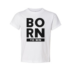 Born To Win Christian Graphic Tee For Men And Women Unisex Crewneck Shirt Casual