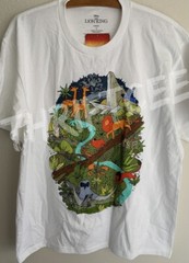 NWT L Lion King T-shirt Disney Cartoon 90s Movie Hyenas Scar Simba Large Rafiki
