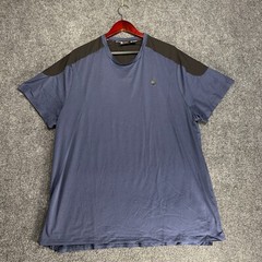 Spyder Active Tee Shirt Mens XXL Blue Short Sleeve Crew Neck Reflective Proweb
