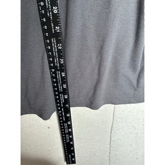 Kuhl Mens Long Sleeve Henley Shirt Gray Ribbed Performance Top Size M RN108846