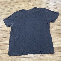 KISS Lucky Brand T Shirt Men XXL Gray Blue Music Rock Band Graphic Tee 2XL 50-52