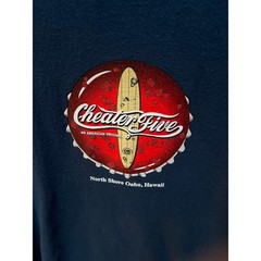 Cheaters five vintage surf t-shirt large