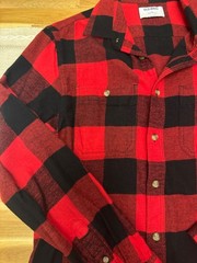 Old Navy Men’s M Flannel Shirt Bundle 3-Pack Double-Brushed Plaid 100% Cotton