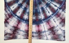 Handmade Ice Tie Dye Adult T-Shirt Size 2XL Multicolor Patriotic Gildan Tee NEW