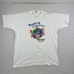Vintage Walmart International T Shirt Adult XL White Store Making A Difference