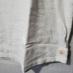 Marine Layer Shirt Slub Pocket Shirt Mens Large Antique Cream White Tee NWT
