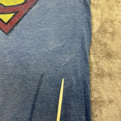 Vintage Old Navy Collectabilitees Mens M Superman Logo Blue Short Sleeve Tee