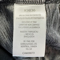 Kangol Men’s Sweater Knit with injet Effect Burnout Material Black Large