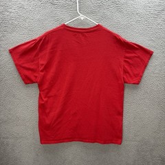 Carbon Shirt Adult Large Red Crewneck Affliction Style Skater Grunge Faded Y2K