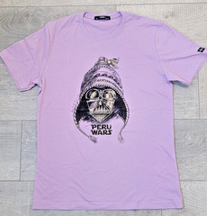 Peruvian Design T Shirt Unisex Size S *** Chullo – Andean Knitted Design