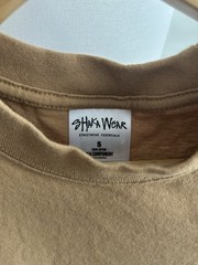 Shaka Wear S Tan Y2K Streetwear T Shirt Hip Hop Skate Super Maxi Heavy