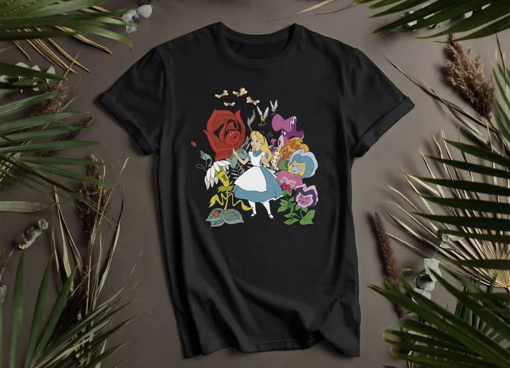 Disney Alice In Wonderland T-Shirt Men Women Unisex1