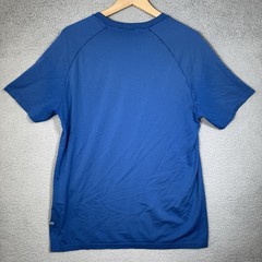 Lululemon Metal Vent T-Shirt Mens Large Blue Lightweight Breathable Workout