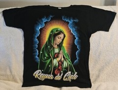 OUR LADY OF GUADALUPE ROSE FLOWER REYNA DEL CIELO QUEEN OF HEAVEN T-SHIRT SHIRT