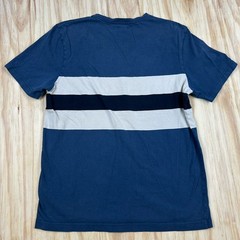 J.Crew Men’s LT TALL Vintage Crewneck Stripe Short Sleeve T Shirt Blue