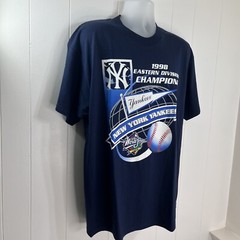 Vtg Starter 1998 New York Yankees World Series Champions T Shirt Size XL NWT