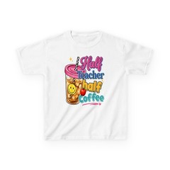 Funny Half Teacher Half Coffee Lover T-Shirt