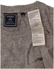Superdry Mens Vest Top Medium Grey Flecked Cotton DW08