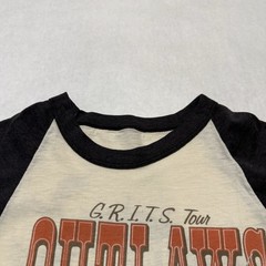 Vintage 80s Outlaws Raglan T Shirt Small Rock Concert 1981 Tour