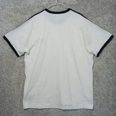 Adidas Originals Shirt Mens 2XL White Trefoil 3 Stripes Crew T-Shirt Tee Logo