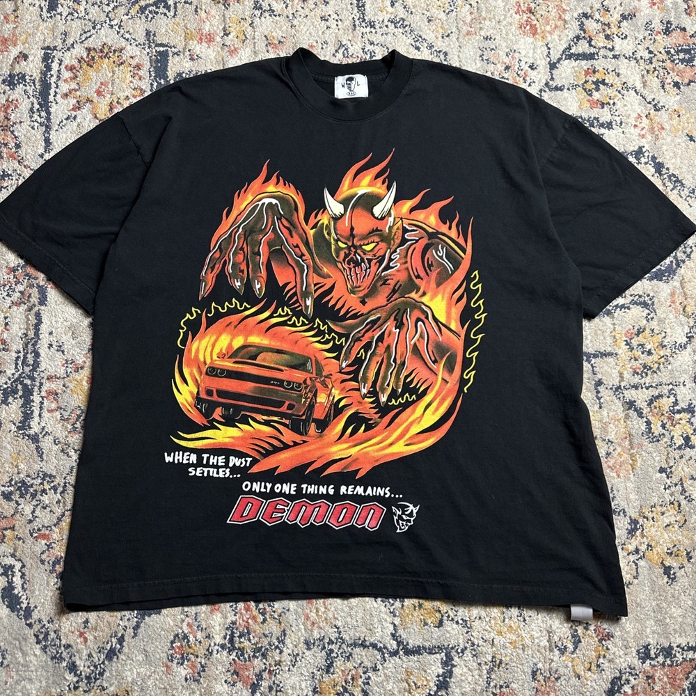 Warren Lotas x Dodge SRT Demon Graphic T-Shirt 2XL