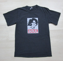 JAMES BROWN Vintage T Shirt (S) Soul Bar Y2K Music Box Logo Augusta Georgia
