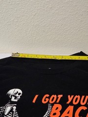 Way to Celebrate Halloween Mens Medium Black T-Shirt Skeleton Funny Graphic M