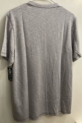 Flag & Anthem MadeFlex Men’s Short Sleeve Henley Tee Shirt Size Medium Lavender