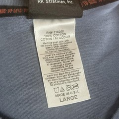 Harley-Davidson Shirt Mens Large Blue Let The Good Times Roll Lone Wolf Spokane