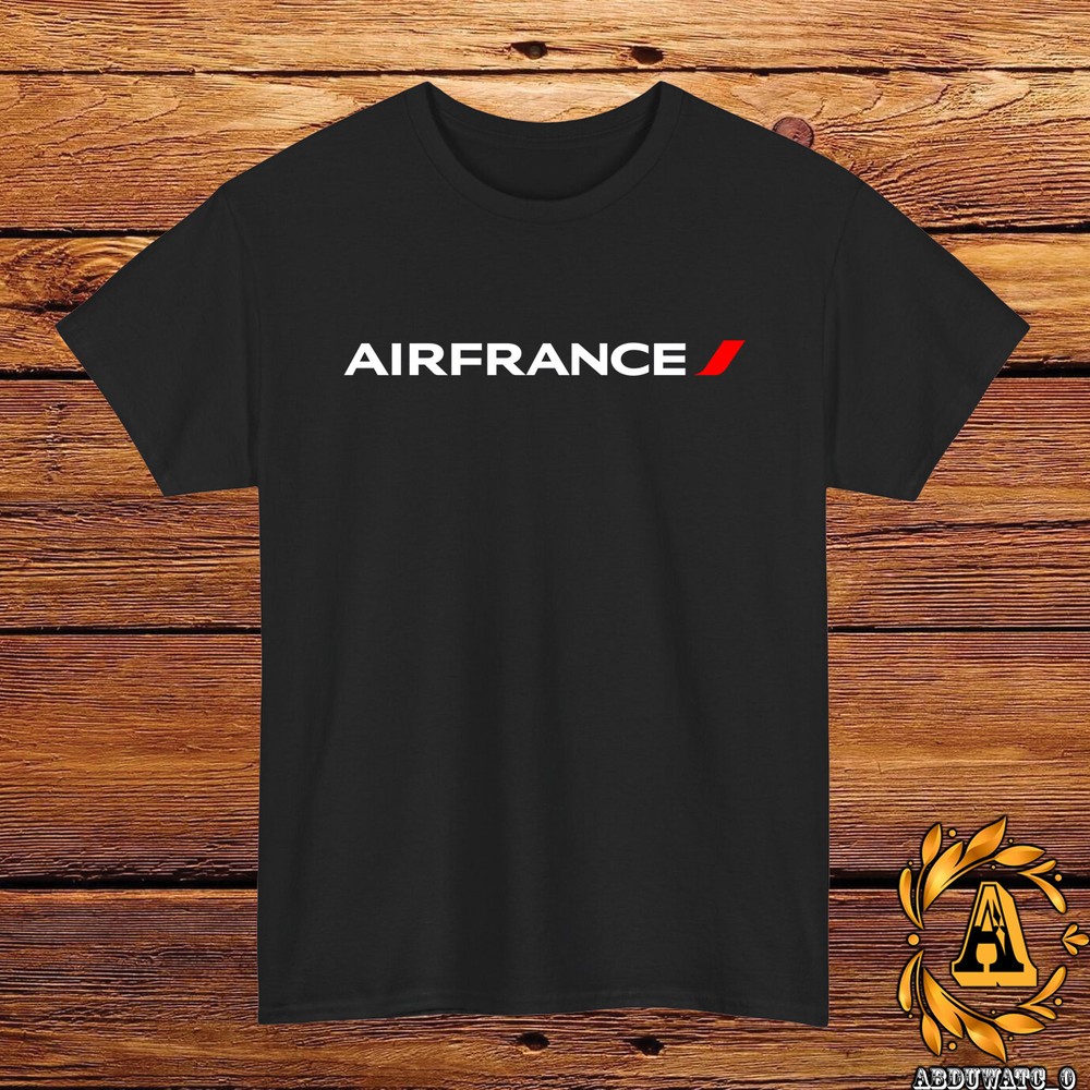 Air France Airlines Logo T-Shirt Black/Grey/White/Navy /Red/Light Blue S-5XL