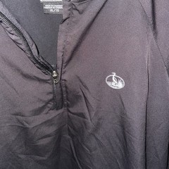Adidas Golf Active Wear Short Sleeved Jacket Black Climate Proof Men’s Sz XL