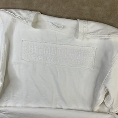 Helmut Lang T-Shirt Men Sz XL Embroidered Tee Vienna Paris New York Crewneck