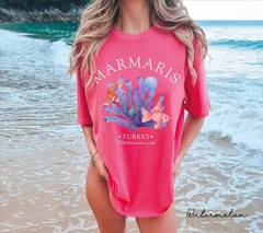 Marmaris Unisex Shirt Travel Gift Turkey Trip Lovers Souvenir Tee
