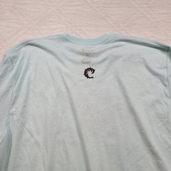 WRV Wave Riding Vehicles Vintage sky blue long sleeve T shirt Size XXL nwt