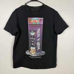 Streetz Iz Watchin Shirt ATM Men’s Medium Streetwear Hip Hop Graphic Tee Shirt
