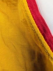 Vintage 40’s 50’s US Marines Yellow Basketball Jersey Coane Athletic Knit 36