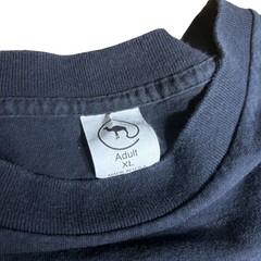 Vintage Camel Cigarettes Pocket T Shirt XL Made USA Single Stitch Black Tee