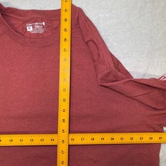 Carhartt K231 Loose Fit Long Sleeve Logo T-Shirt XL Heather Red Spring 2021