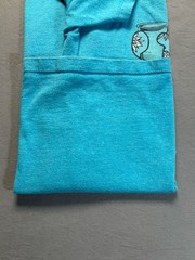 Riot Society Pineapple Bear T-Shirt Teal Blue Graphic Tee Mens Large