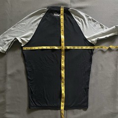 Vintage 2000s Quicksilver Surf Shirt Mens Medium Black Gray Surfing Beach Swim