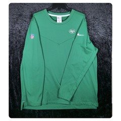 Nike New York Jets NFL On-Field Dri-FIT Long Sleeve Pullover Player Issued XXL