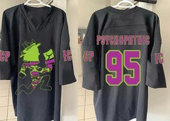 Insane Clown Posse PSYCHOPATHIC Football Jersey 0015OOD