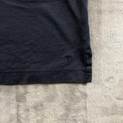 Left Coast Tee Shirt Mens XL Blue Pima Cotton Soft Crew Neck Solid Tee