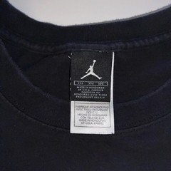 Air Jordan 1 Black T-Shirt Basketball Print size XXXL 3x Brand Wings