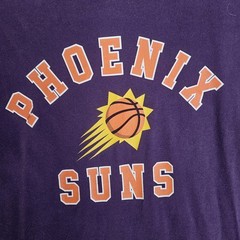 47 Shirt Large Phoenix Suns Purple T-Shirt Pre-owned Some Faded Areas In Photos