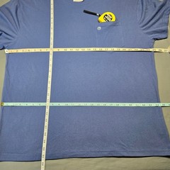 rue21 Blue Boxy Tee Shirt NEW Straight Hem Short Sleeves Crew Neck Men’s Size L