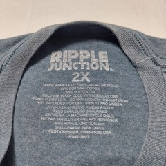 Ripple Junction Stay Sharp Hedgehog Graphic T-Shirt Men’s 2XL Blue Tee Casual
