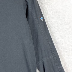 Kuhl Shirt Mens S Gray Bravado Wildfibre Outdoors Hiking Camping Baselayer