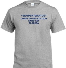 SEMPER PARATUS*COAST GUARD STATION DAUPHIN ISLAND*AL*INDIVIDUAL PT SHIRT